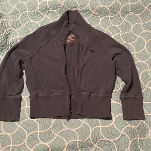 Rare Abercrombie and fitch kids light weight crop jacket